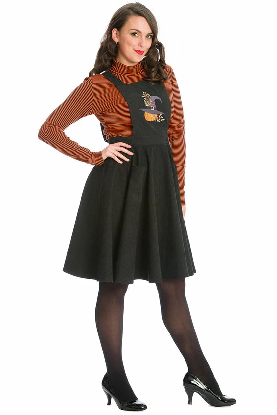 Banned Pumpkin Spice Pinafore Dress - Image 2
