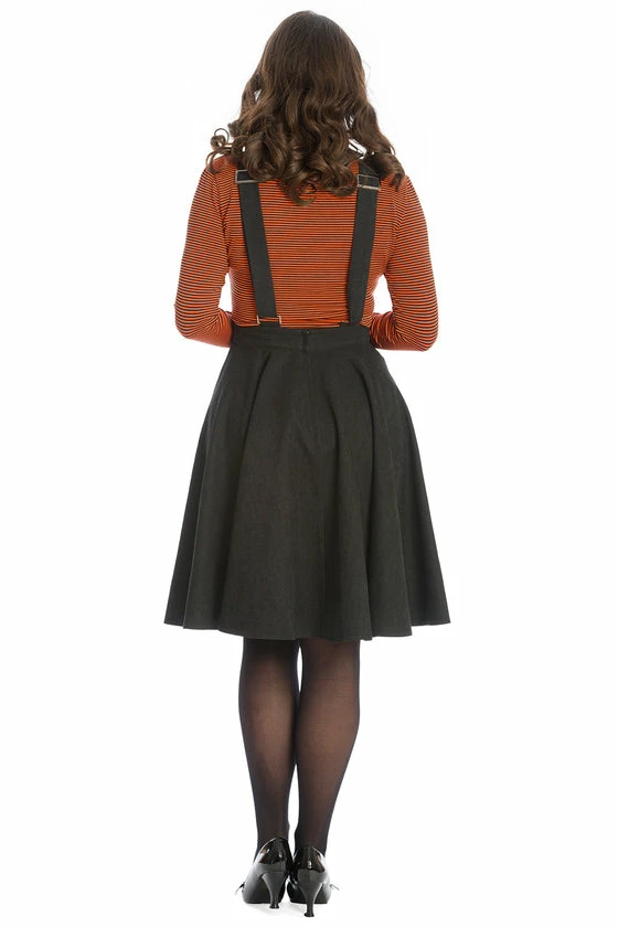 Banned Pumpkin Spice Pinafore Dress - Image 3