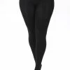 Pamela Mann Hosiery Curvy Super-Stretch 200 Denier Tights In Black