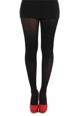 Pamela Mann Hosiery 50 Denier Opaque Pantyhose In Black