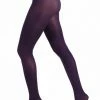 Pamela Mann Hosiery 50 Denier Opaque Pantyhose In Purple