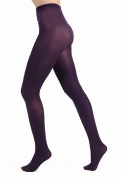Pamela Mann Hosiery 50 Denier Opaque Pantyhose In Purple