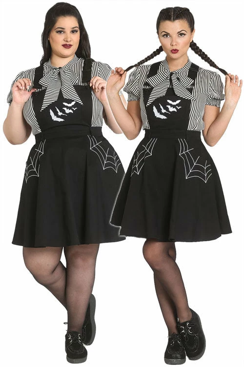 Hell Bunny Miss Muffet Pinafore Dress