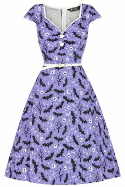 Lady Vintage Isabella Dress In Batz Print