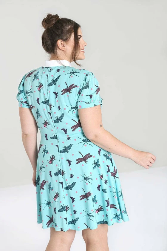 Hell Bunny Bugs Life Mini Dress - Image 3