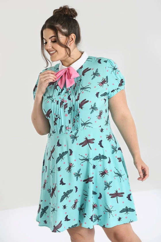 Hell Bunny Bugs Life Mini Dress - Image 2