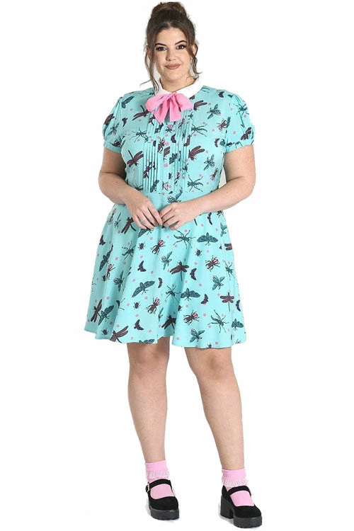 Hell Bunny Bugs Life Mini Dress
