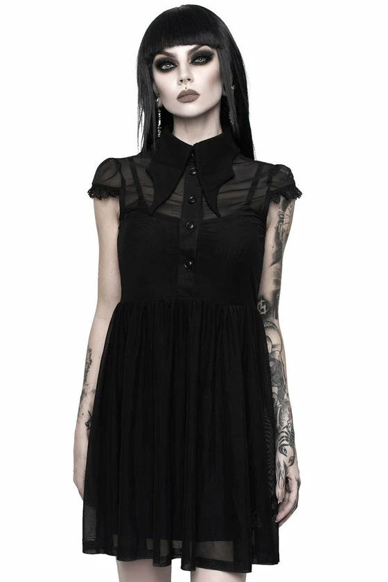 Killstar Eve Hallows Mesh Dress - Image 3