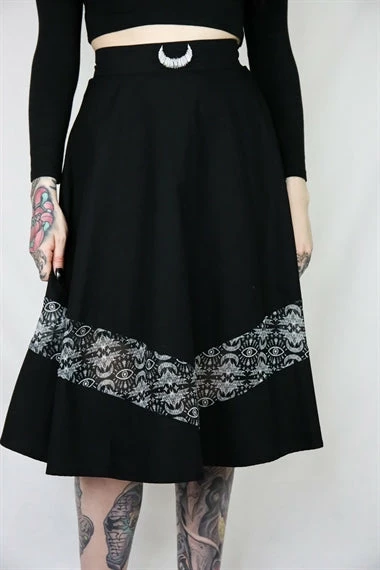 Timeless London Batwing High Waisted Midi Skirt - Image 4
