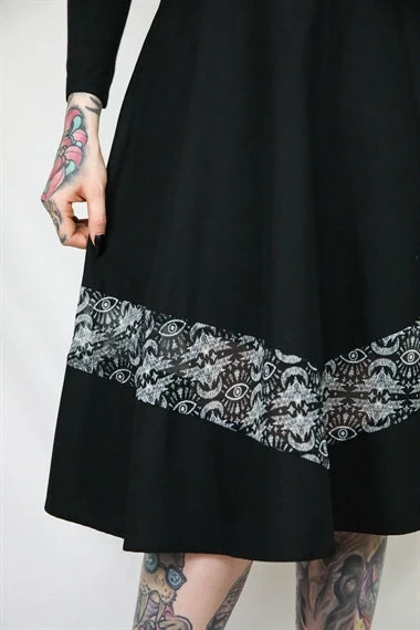 Timeless London Batwing High Waisted Midi Skirt - Image 5