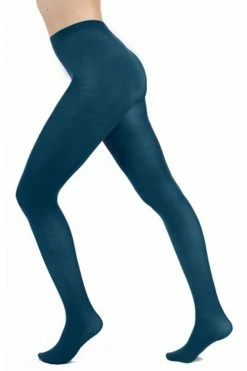 Pamela Mann Hosiery 50 Denier Opaque Pantyhose In Dark Teal