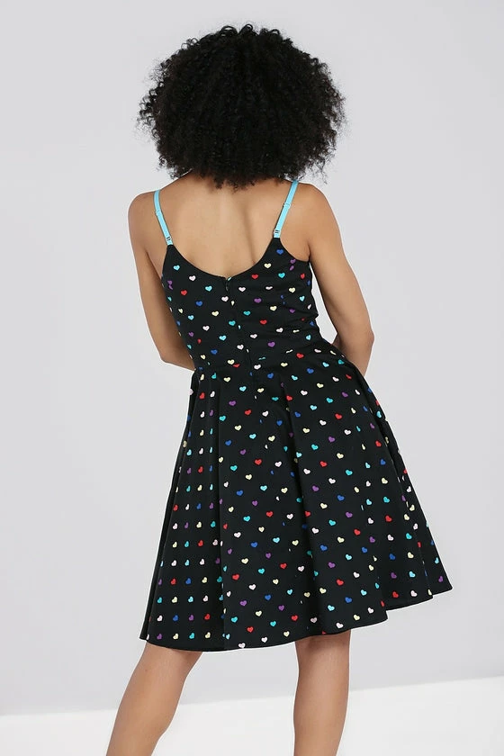 Hell Bunny True Love Mid Dress - Image 5