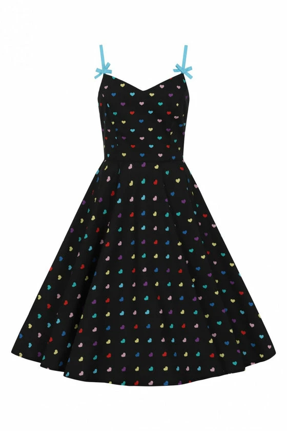 Hell Bunny True Love Mid Dress - Image 8