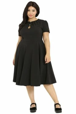 Hell Bunny Riley Dress In Black