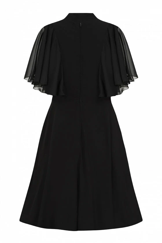 Hell Bunny Isabelle Mid Dress Shawl Detail - Image 10