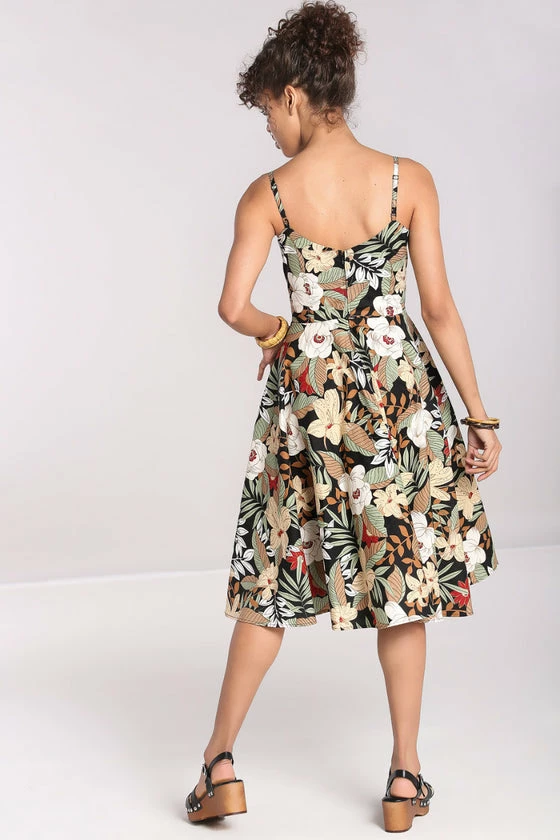 Hell Bunny Adelaida Dress Retro Floral - Image 5