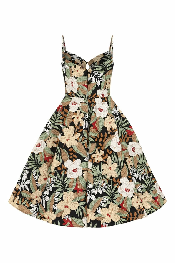 Hell Bunny Adelaida Dress Retro Floral - Image 11