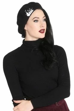 Hell Bunny Graveyard Beret