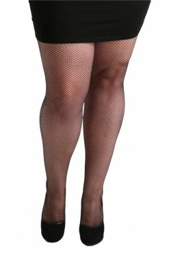 Pamela Mann Hosiery Fishnet Tights In Black